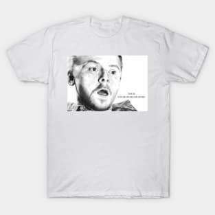 Tim Bisley, Spaced, Jaffa cakes. T-Shirt